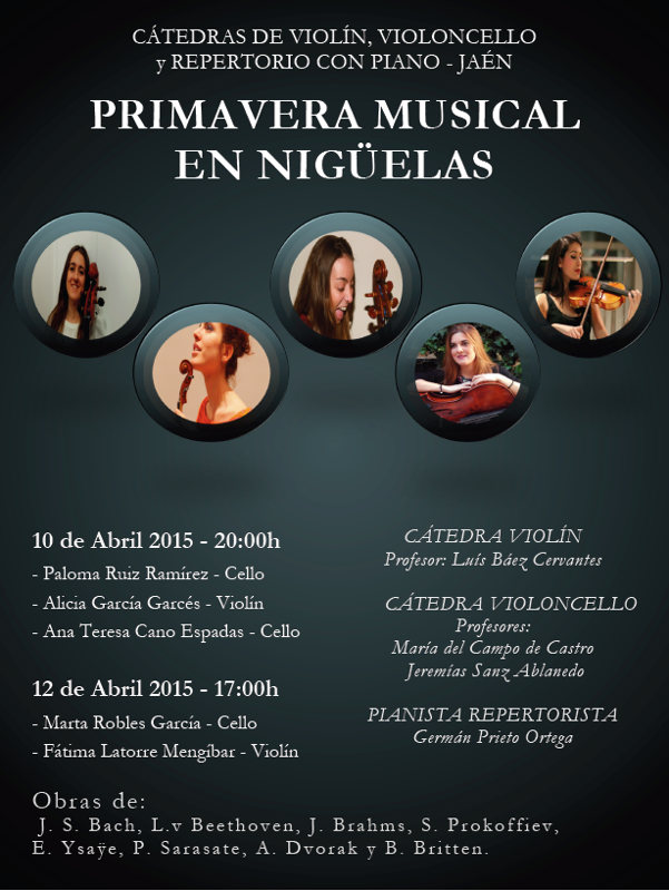 Cartel Primavera Musical Nigüelas