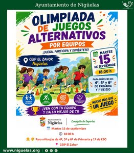 Lee más sobre el artículo Olimpiada de Juegos Alternativos por Equipos
