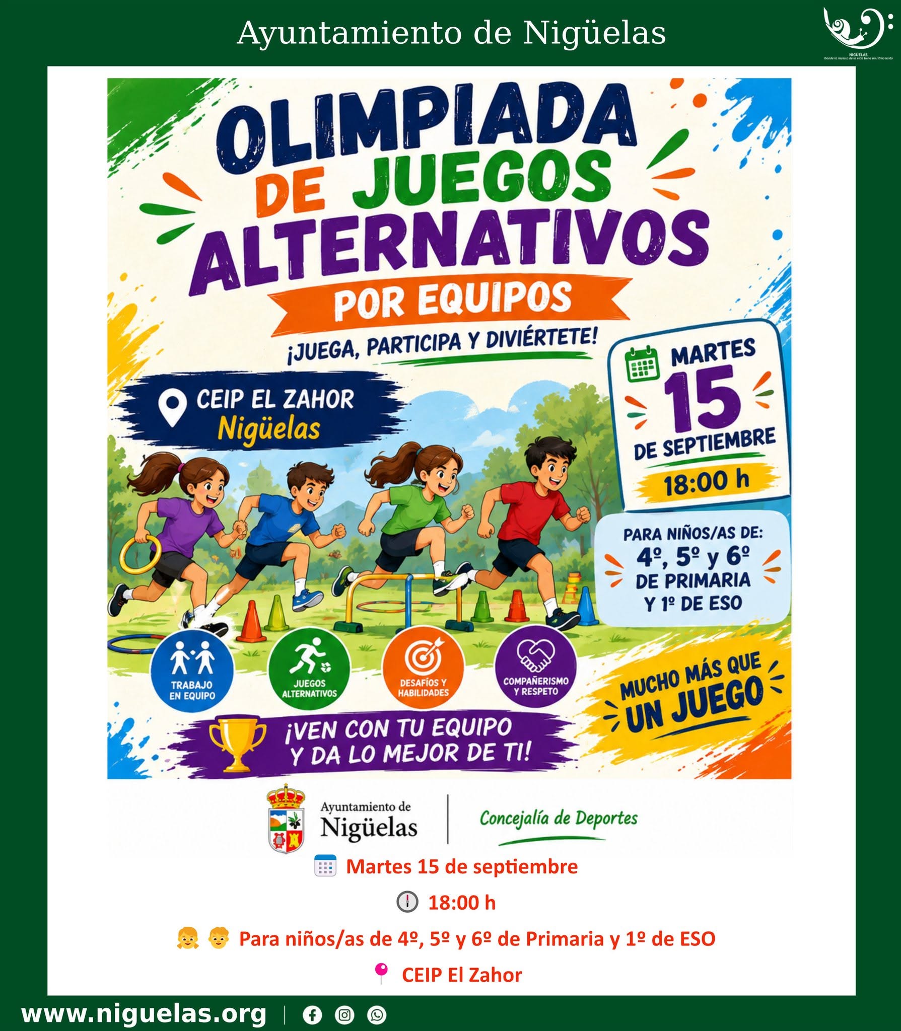 Lee más sobre el artículo Olimpiada de Juegos Alternativos por Equipos