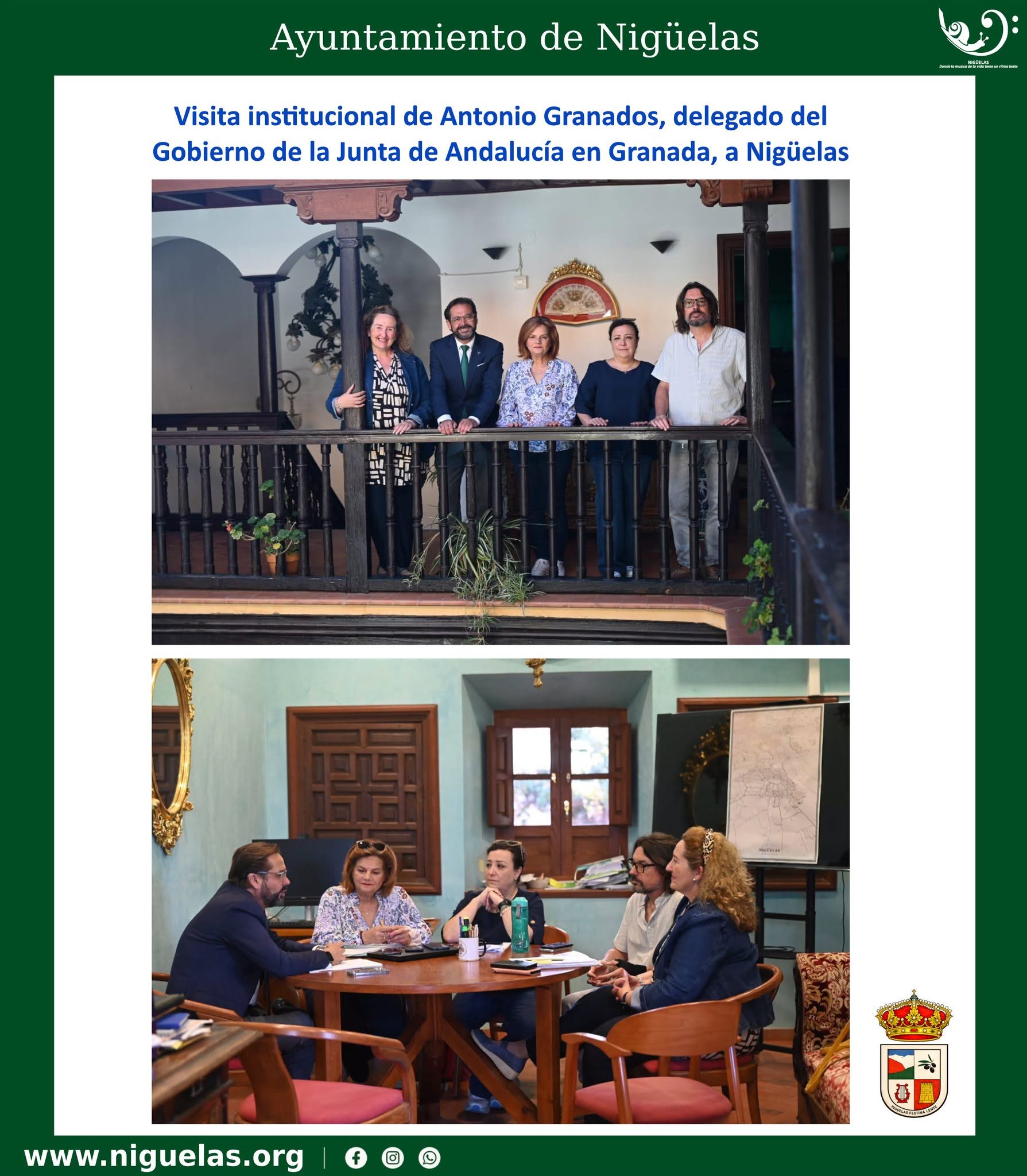 Lee más sobre el artículo Visita institucional al Ayuntamiento de Nigüelas