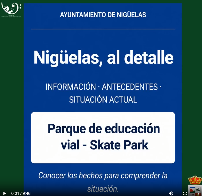 Lee más sobre el artículo Nigüelas, al detalle: Parque de educación vial – Skate Park
